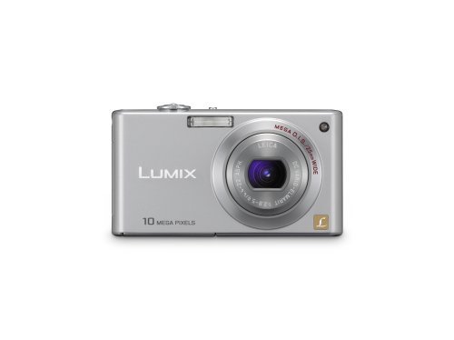 Panasonic DMC-FX37W 10MP Digital Camera with 5x Wide Angle MEGA Optical Image Stabilized Zoom (White) N7