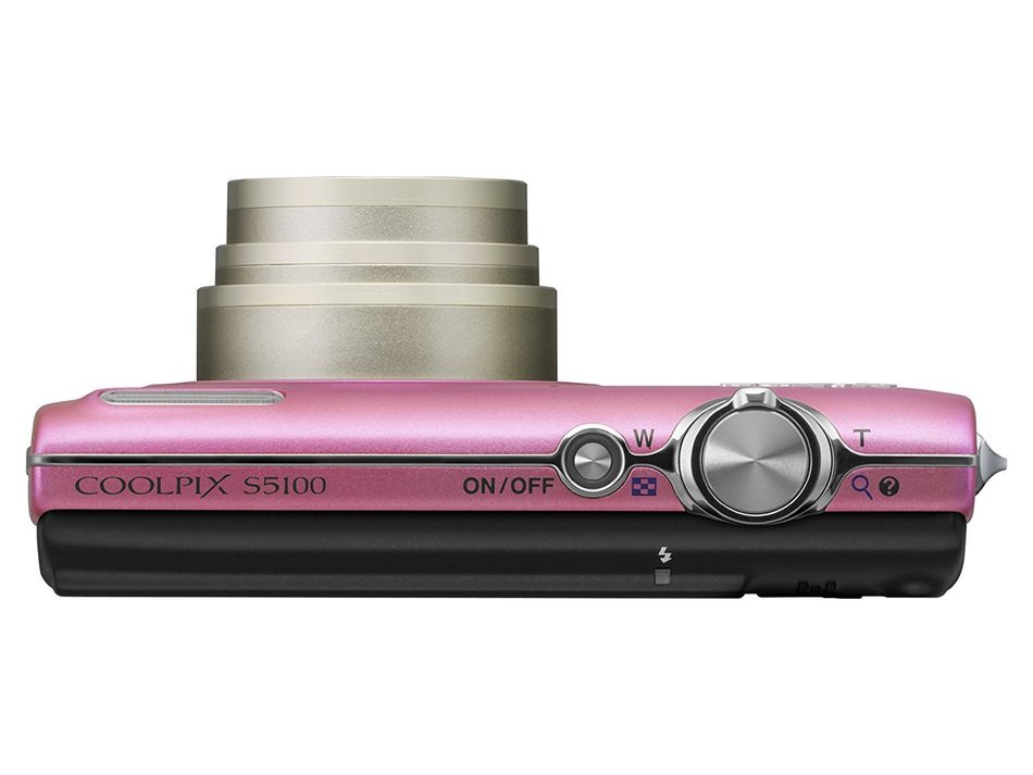 Nikon Digital Camera COOLPIX S5100 Pink S5100PK 12.20MPS x5 Optical