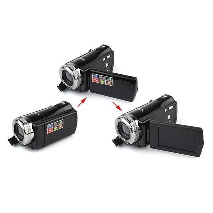 Y-blue Sky HDMI 720p 2.7 Inch TFT LCD Rotation Digital Video Camcorder Max 16.0 Mega Pixels 16X Zoom Camera DV... N3