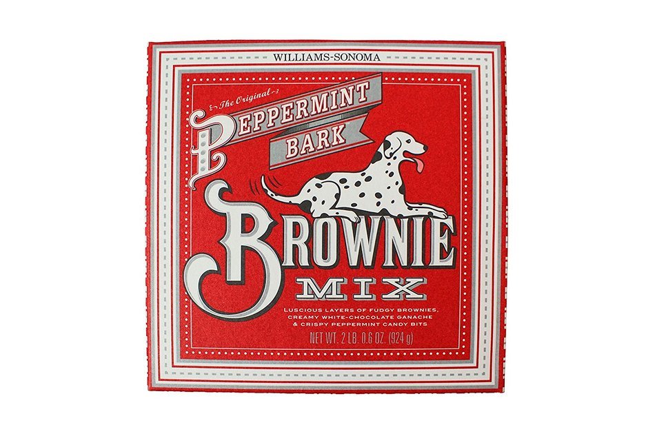 Williams-Sonoma Peppermint Bark Brownie Mix N5