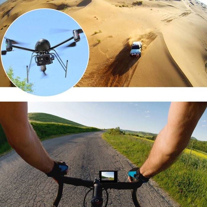 HDKing 1080P WIFI Sports Action Camera Waterproof DV Camera 2 inch LCD Screen 170 Degree Wide Angle Lens N5