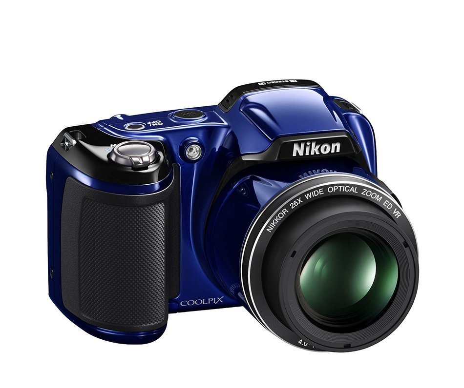 Nikon COOLPIX L810 16.1 MP Digital Camera with 26x Zoom NIKKOR ED Glass Lens and 3-inch LCD (Blue) N6