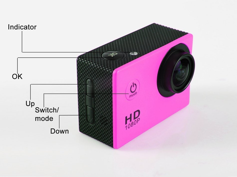 CXTX WIFI Wireless Mini 1080P HD 30-Meter Waterproof Sports DV Full 2.0" LCD 170&deg; Wide Angle Lens Video outdoor... N20