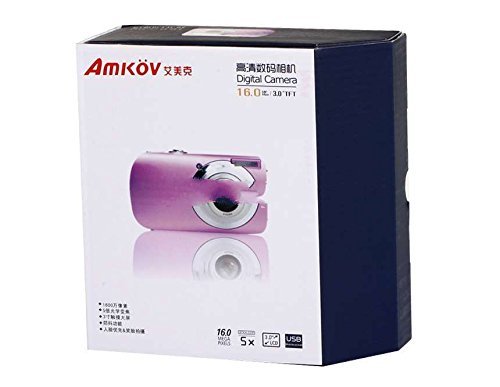Amkov Dc110Hs 3.0" Tft Lcd Screen Digital Camera With 4X Digital Zoom (Black) Produced by YSK N6