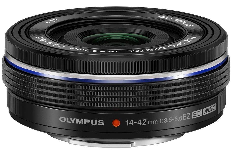Olympus OM-D E-M5 Mark II Camera Body Black, Olympus FL-LM3 Flash with 14-42 and 40-150 2.8 Lens Kit N7