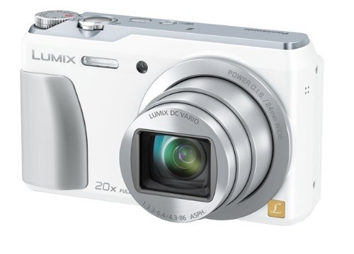 Panasonic Lumix TZ55 digital camera x20 white DMC-TZ55-K Japan model N4