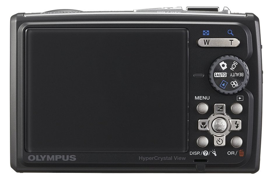 Olympus Stylus Tough-6000 10 MP Waterproof Digital Camera with 3.6x Wide Angle Optical Dual Image Stabilized Zoom... N3