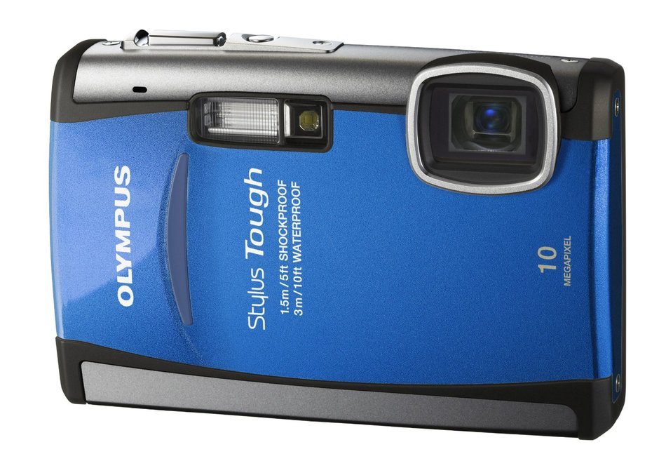 Olympus Stylus Tough-6000 10 MP Waterproof Digital Camera with 3.6x Wide Angle Optical Dual Image Stabilized Zoom... N4