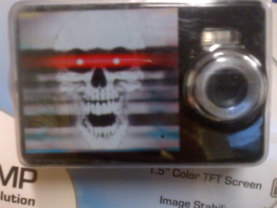 SNAP Digital Camera 3MP Skull N3