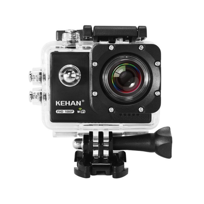 KEHAN C70 Full HD 1080P 60fps 2.0" Mini Wi-Fi Sports Action Camera 170 Degree Wide Lens with Time-Lapse/Loop Recording... N4