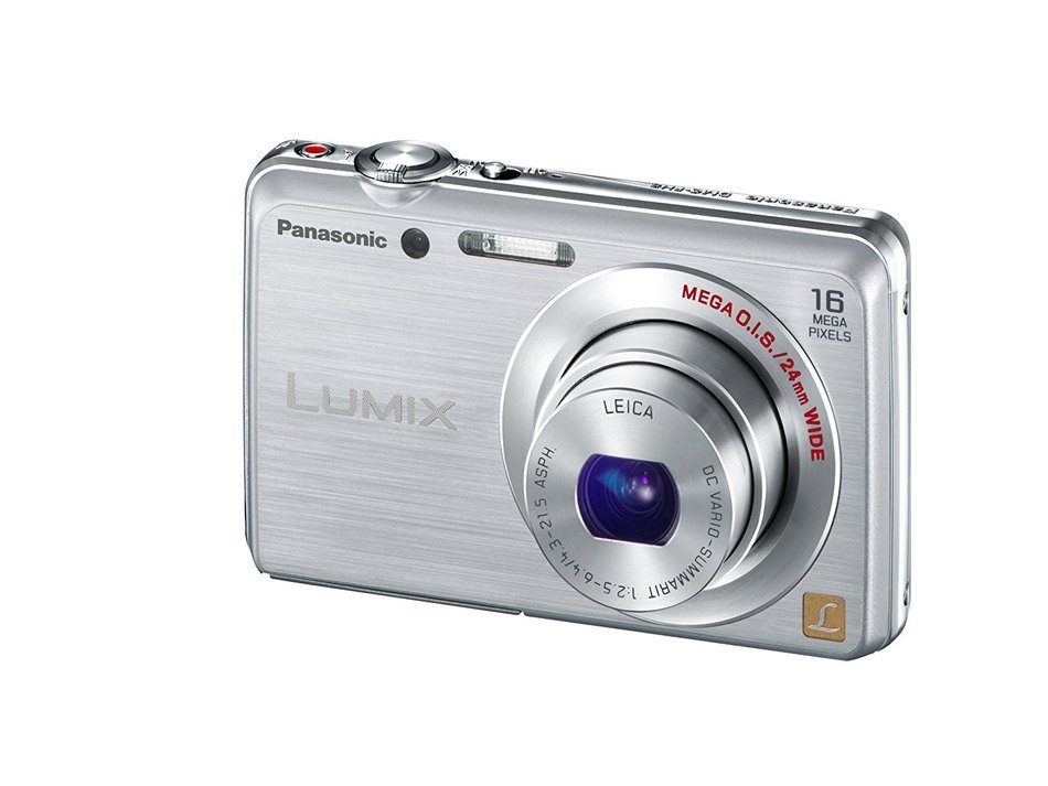 Panasonic Lumix DMC FH-8 16.1 MP Digital Camera with 5x Wide Angle Optical Image Stabilized Zoom (Silver) N6