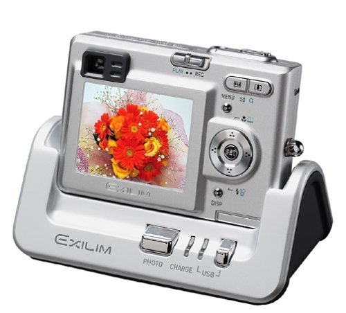 Casio Exilim EX-Z3 3.2MP Digital Camera w/ 3x Optical Zoom and Dock N2