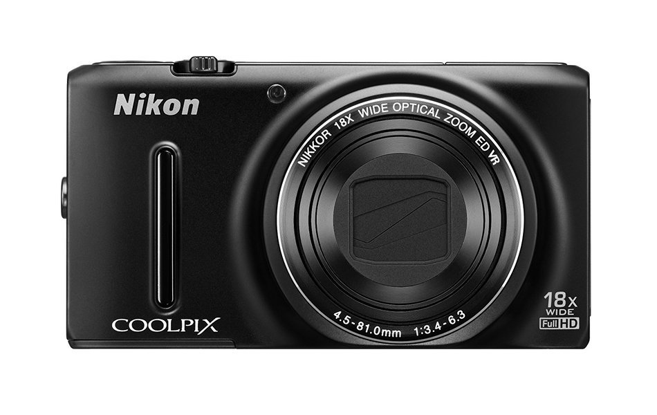 Number 18,110,000 pixels matte black S9400BK Nikon COOLPIX S9400 digital camera 18x optical zoom effective pixels... N9