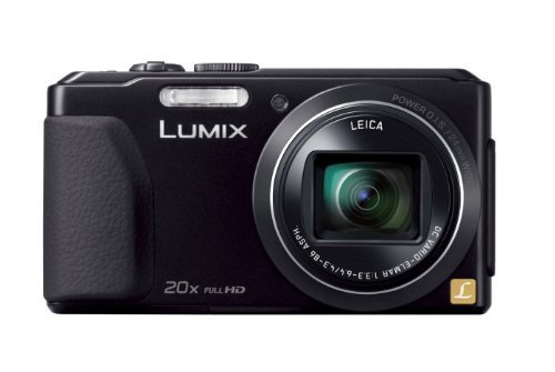 Panasonic Lumix digital camera 20x optical with GPS DMC-TZ40 Black ...