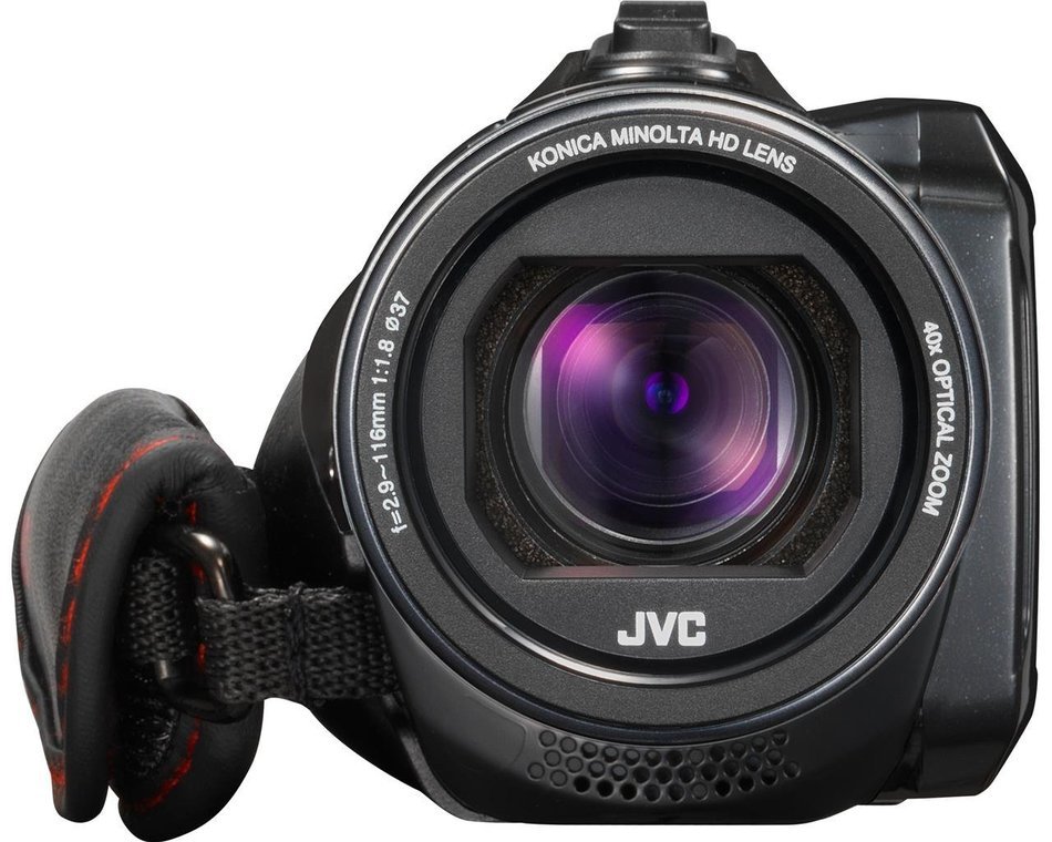 JVC Camcorder 2.5MP CMOS Full HD Black 40x Optical 60x Dynamc, GZR410BEU (Black 40x Optical 60x Dynamc) N4