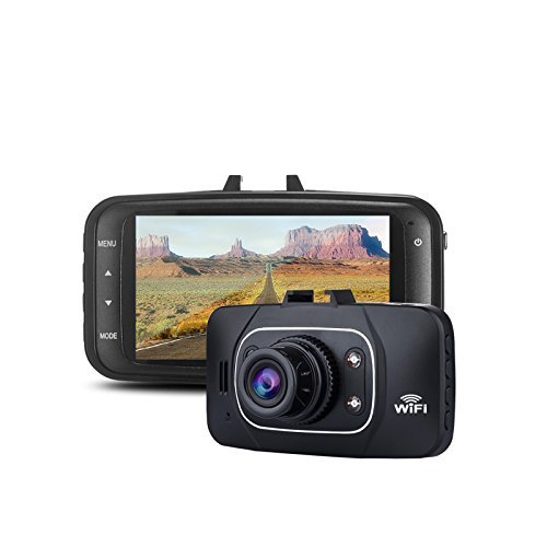 The hottest 2.7 inch 1280720P 30FPS Dual lens car DVR WiFi with 4G lens motion detection N3