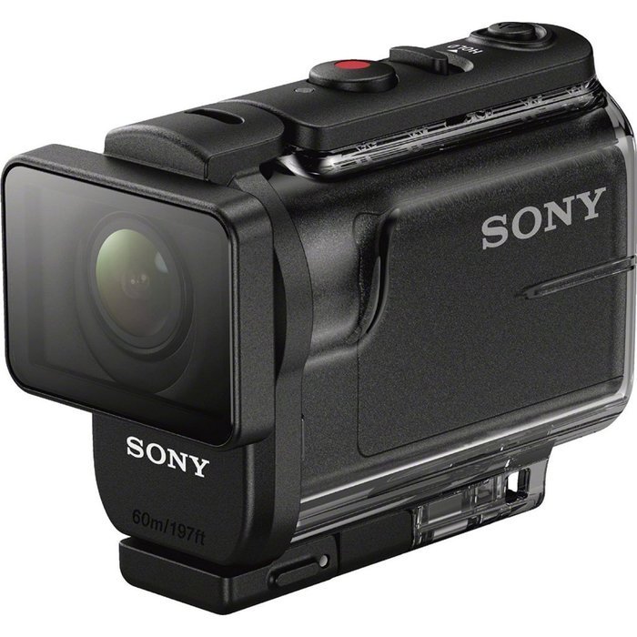 Sony HDR-AS50/B Full HD Action Camera + Outdoor Action Kit & Memory Bundle N6