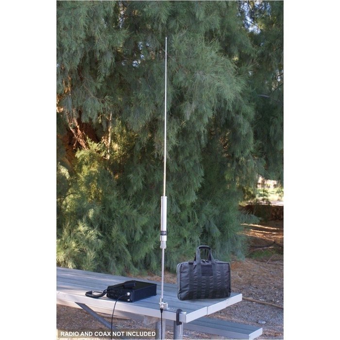 Super Antenna MP1DXR HF Portable SuperWhip All Band MP1 Antenna with Clamp Mount and Go Bag ham radio amateur N2