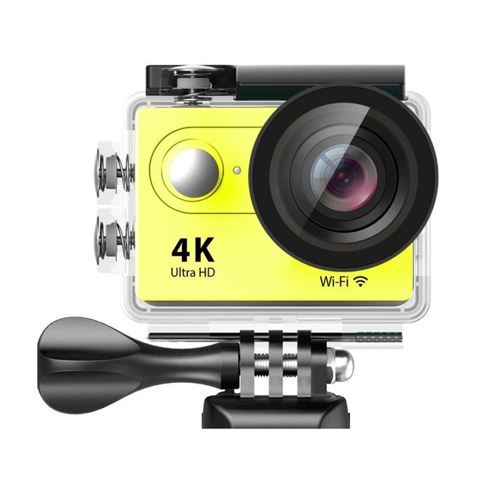 Sport Camera, TONSEE Waterproof H9 Ultra HD 4K WiFi 2.0 Inch Sport Camera Video Camcorder - Yellow N3