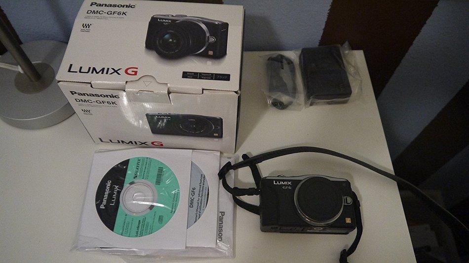 Panasonic Lumix DMC-GF6 Mirrorless Micro Four Thirds Digital Camera Body Only (Black) N9