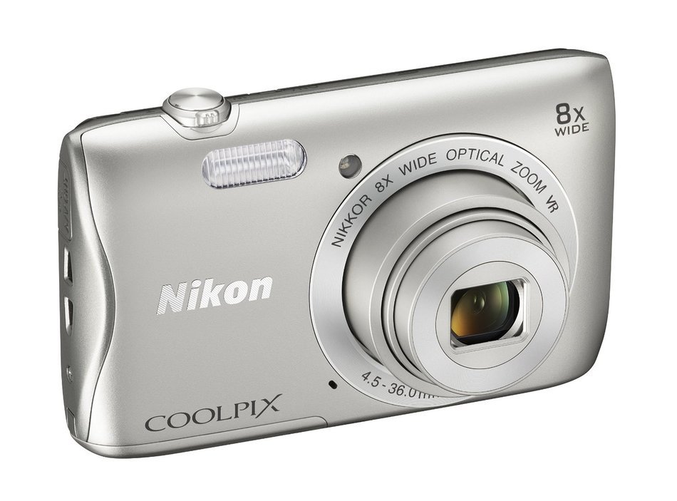 Nikon COOLPIX S3700 Digital Camera with 8x Optical Zoom and Built-In Wi-Fi (Pink) N17