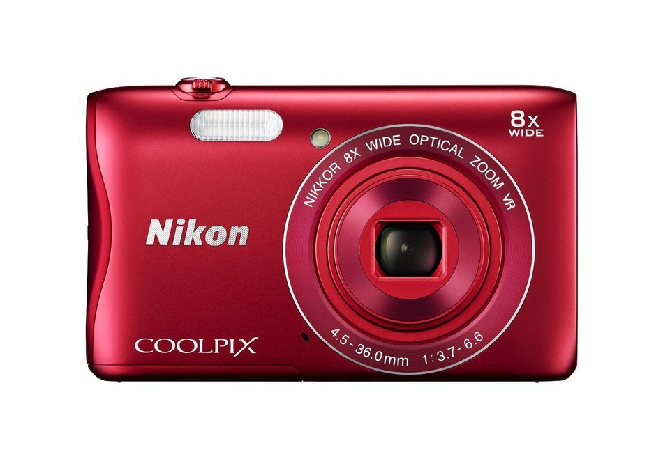 Nikon COOLPIX S3700 Digital Camera with 8x Optical Zoom and Built-In Wi-Fi (Pink) N18