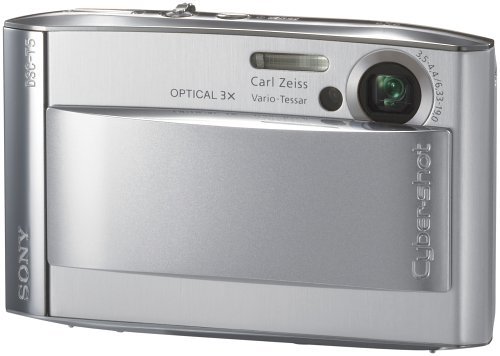 Sony Cybershot DSCT5 5.1MP Digital Camera with 3x Optical Zoom (Silver) N13