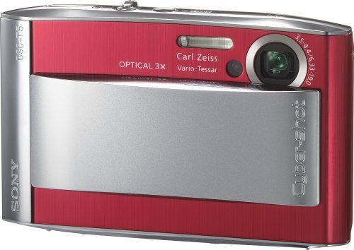 Sony Cybershot DSCT5 5.1MP Digital Camera with 3x Optical Zoom (Silver) N16