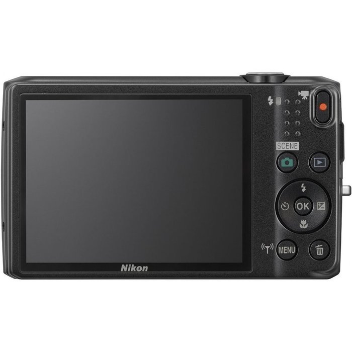 Nikon COOLPIX S6800 16 MP Wi-Fi CMOS Digital Camera with 12x Zoom NIKKOR Lens and 1080p HD Video (Black) (Certified... N3