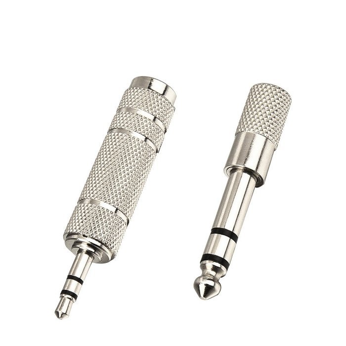 eBoot Headphone Adapter 6.35 mm (1/ 4 Inch) Male to 3.5 mm Female Stereo Adapter Plus 3.5 mm Stereo Male to 6.35... N5