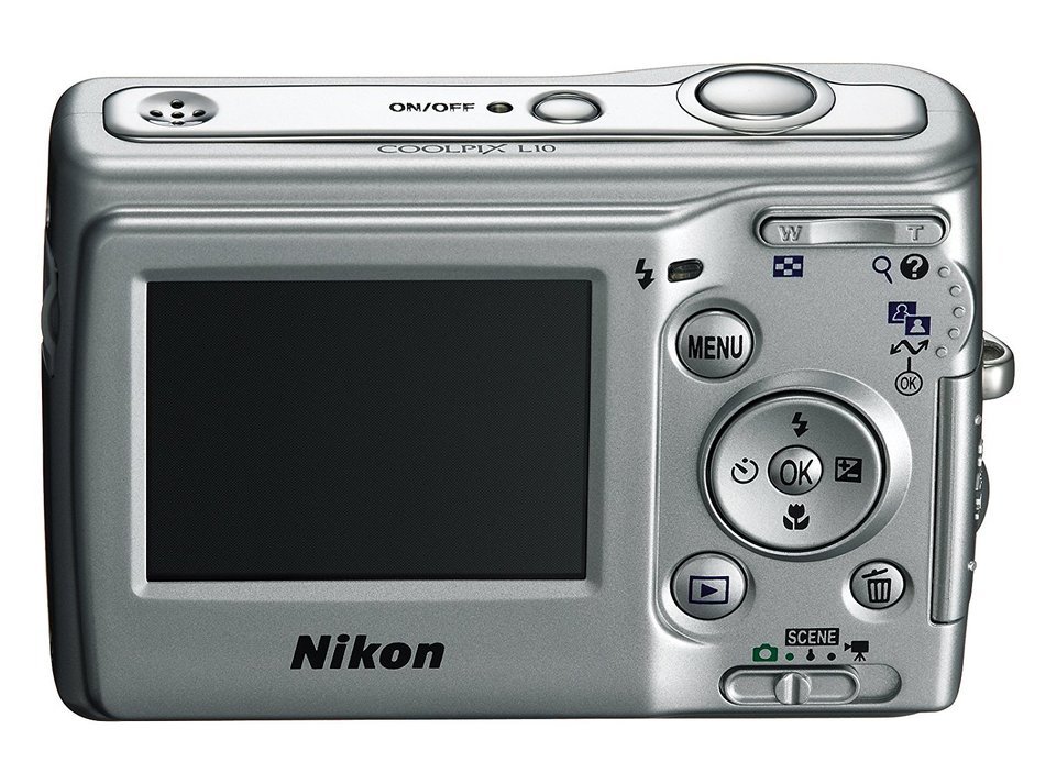 Nikon Coolpix L10 5MP Digital Camera with 3x Optical Zoom N9