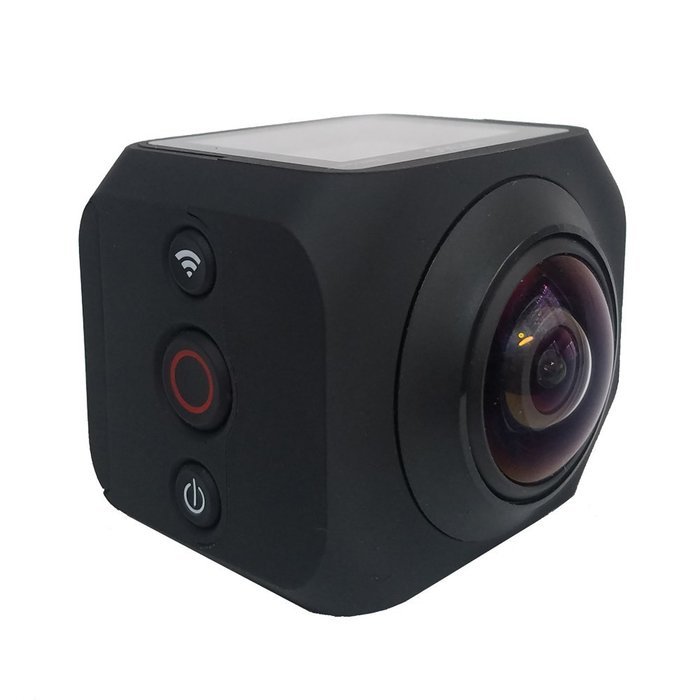 Action VR WIFI Sports DV With Remote Control 360 Degree Wide Angle Lens with 1.5 inch Screen V60R(black) N2
