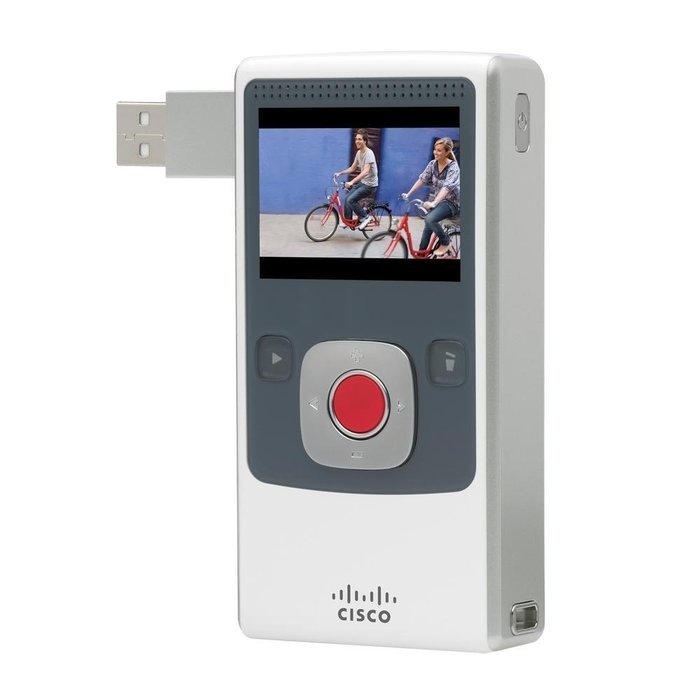 Flip UltraHD Video Camera - White, 4 GB, 1 Hour N17