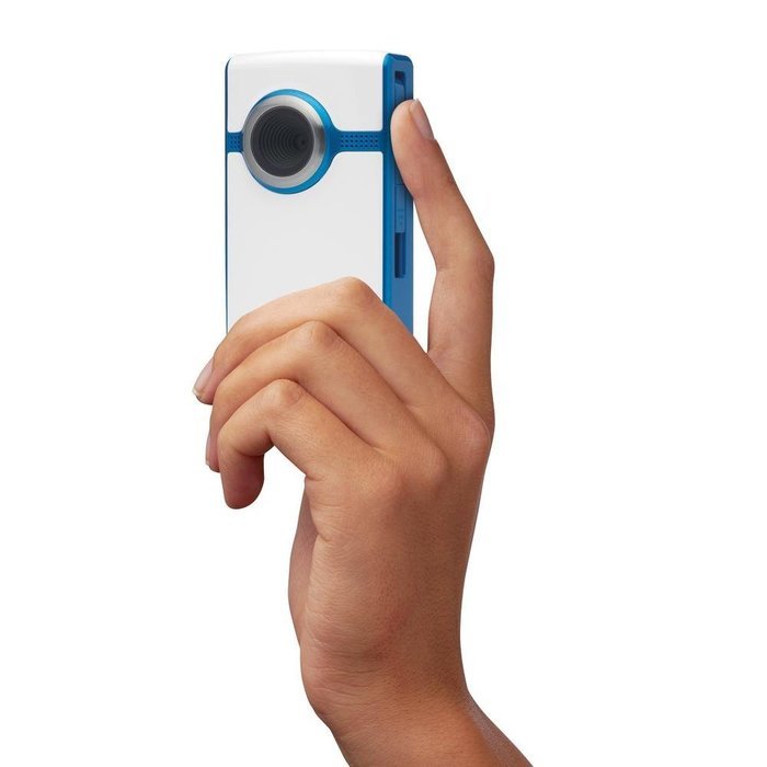 Flip UltraHD Video Camera - White, 4 GB, 1 Hour N19