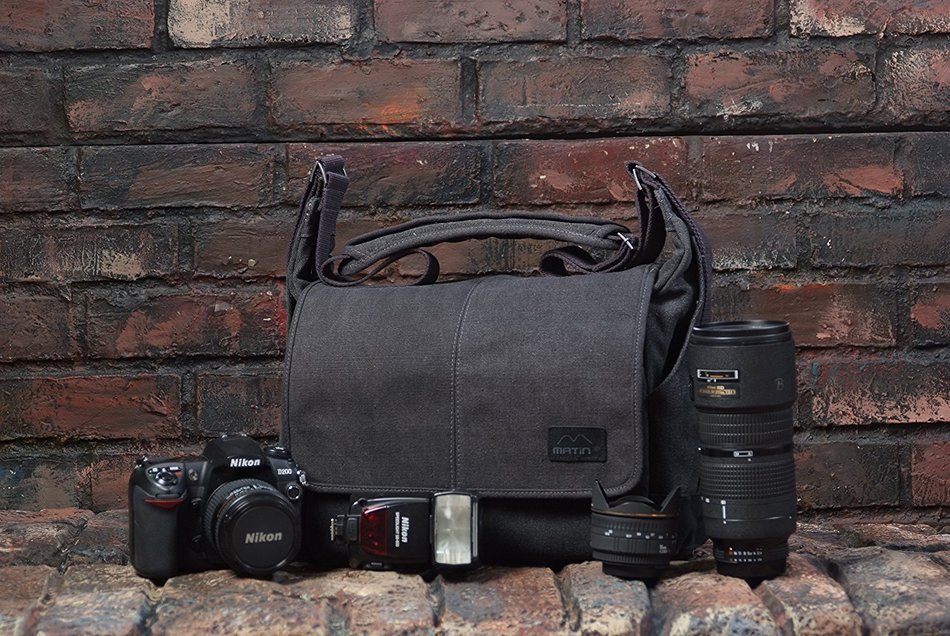 Matin Balade-300 Camera Shoulder Bag Charcoal N2