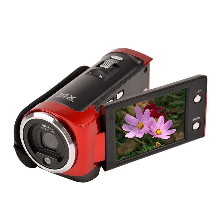 inkint HD 16MP Digital Video Camera DV Video Camcorder AVI Camera with TFT LCD Screen Anti-shake 16X Zoom max... N5