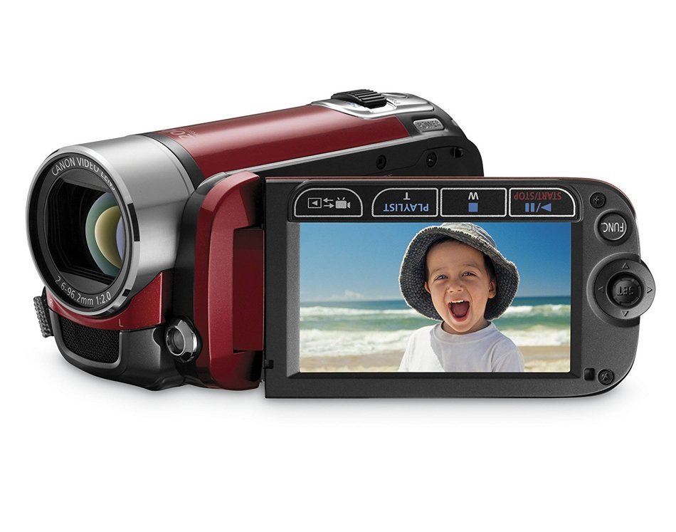 Canon FS200 Flash Memory Camcorder w/41x Advanced Zoom (Misty Silver) - 2009 MODEL (Discontinued by Manufacturer) N8