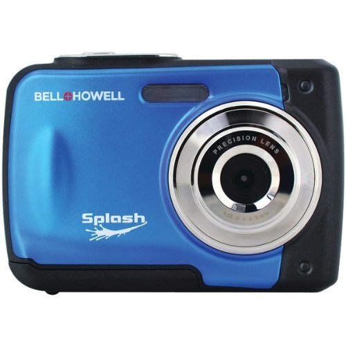 BELL+HOWELL WP10-BL 12.0-Megapixel WP10 Splash Waterproof Digital Camera (Blue)