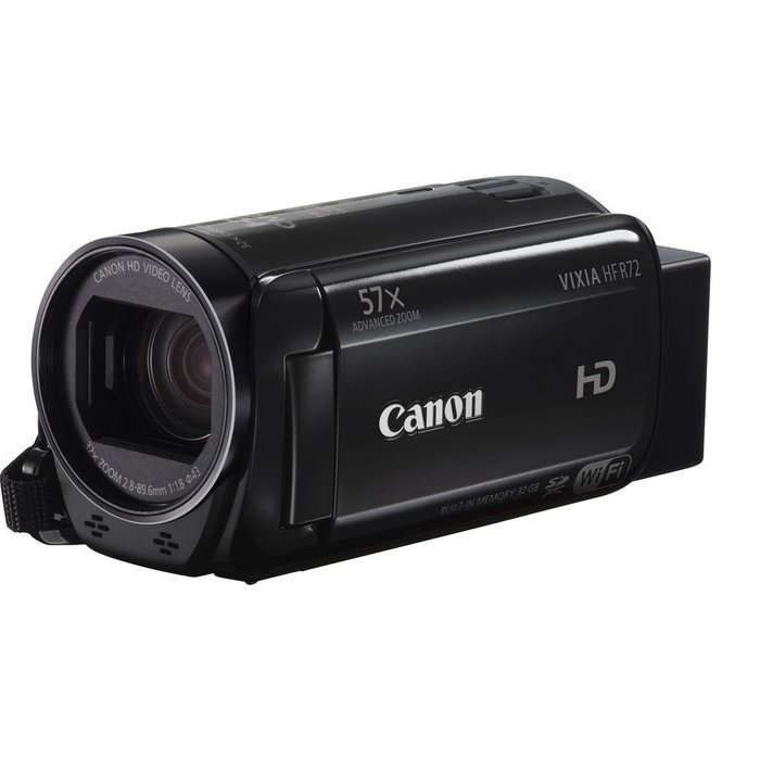 Canon 32GB VIXIA HF R72 Full HD Camcorder Bundle with Carrying Case and Accessory Kit (19 Items) N5