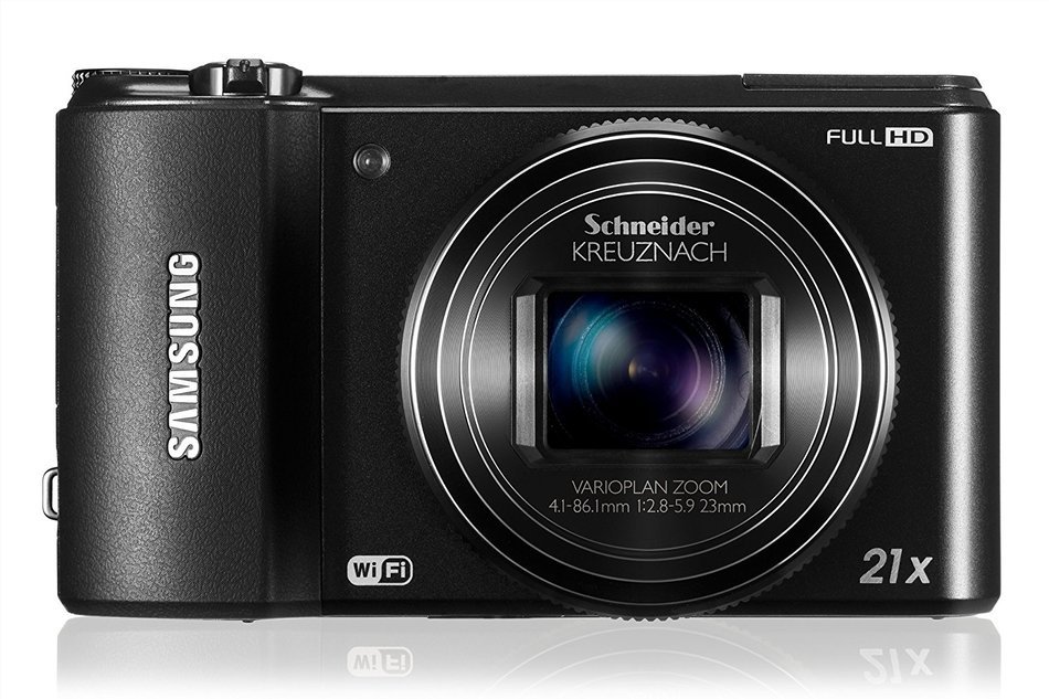 Samsung WB850F 16 MP Smart Long Zoom Digital Camera - Black EC (WB850FBPBUS)