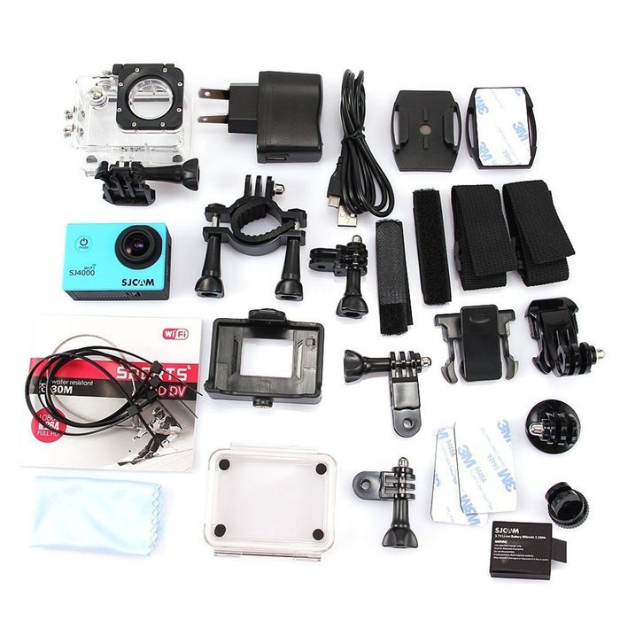 SJCAM Original SJ4000 WiFi Action Camera 12MP 1080P H.264 1.5 Inch 170&deg; Wide Angle Lens Waterproof Diving HD Camcorder... N16