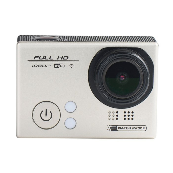 Olatec F53 Professional 1.5 Inch Wifi 170 Degree Full Hd 1080p Sport 30m Waterproof Action Camera (Silver) N8