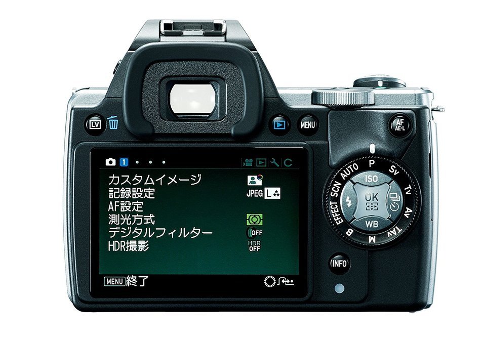 Pentax digital SLR camera (black) lens kit regular color K-S1 N7