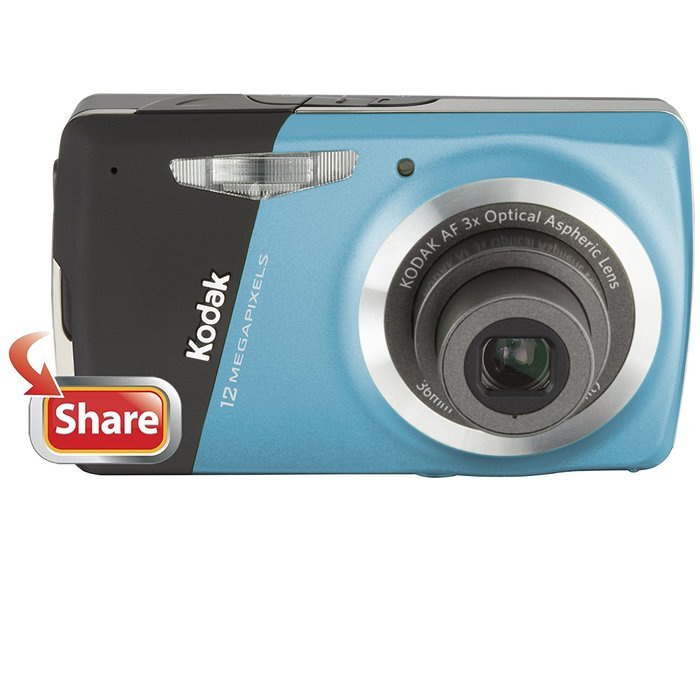 Kodak Easyshare M530 12 MP Digital Camera with 3x Wide Angle Optical Zoom and 2.7-Inch LCD (Blue) N4