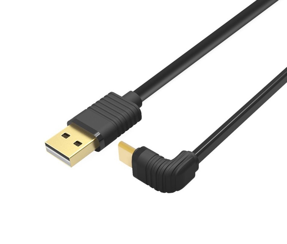 Owoda USB 3.1 Type-c to USB High Speed Charging Cable 90 Degree Reversible Cable for Nexus 6P and all Type-C Supported... N7