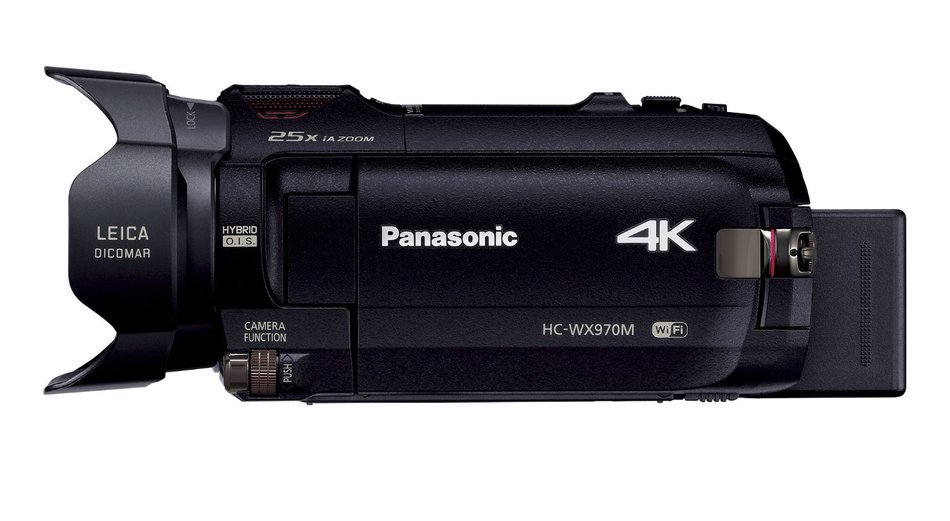 Panasonic 4K video camera WX970M wipe takes lightweight 447g black HC-WX970M-K - International Version (No Warranty)