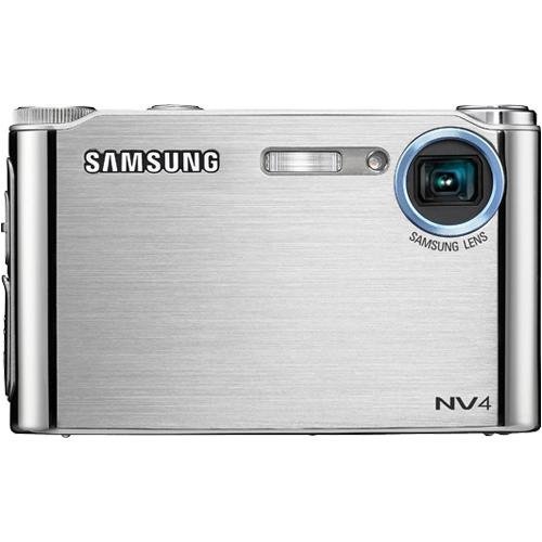 Samsung NV4 8.1MP Digital Camera with 3x Optical Zoom (Silver) N2
