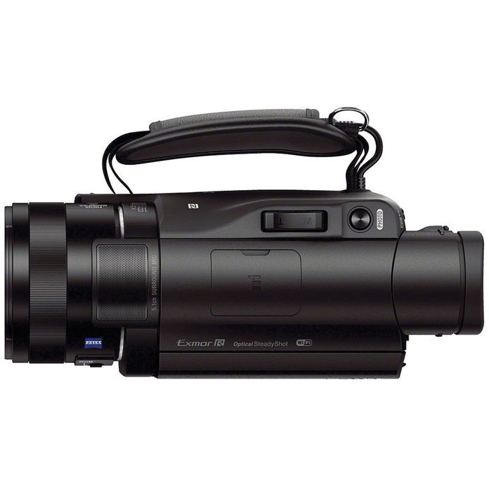 Professional Bundle - Sony FDR AX100 Ultra HD 4K Camcorder: Includes 2 Spare Batteries, Rapid Charger, UV Filter... N5