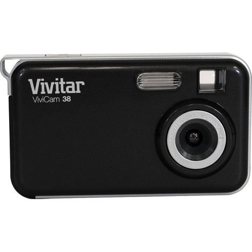 Vivitar 38STR vstyle 3.1 MP Compact System Camera with 1.5-Inch LCD Body (Red) N2