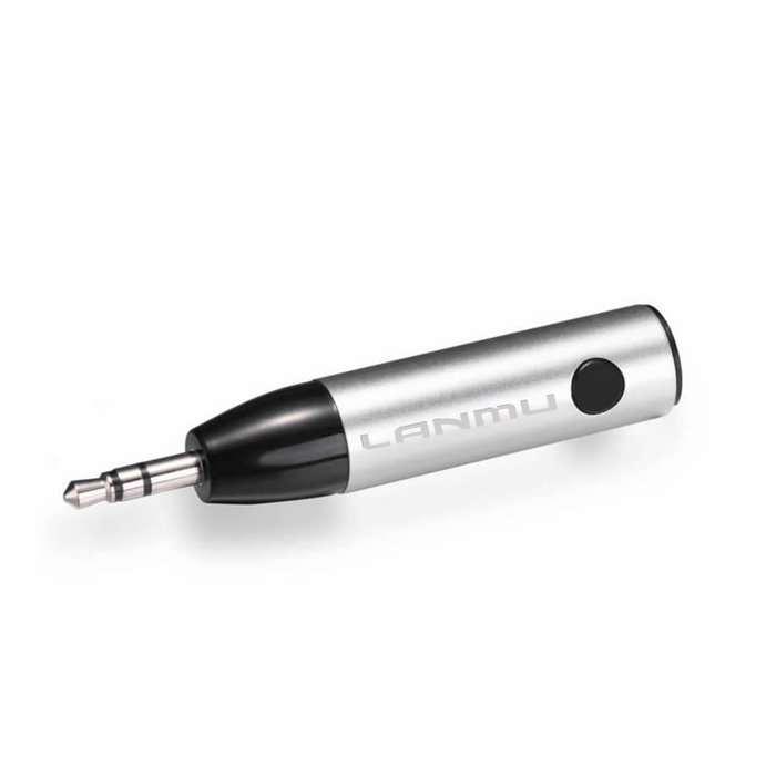 LANMU Audio Aux 3.5mm Mini Bullet Bluetooth ,Bluetooth Receiver,Bluetooth Adapter,Hands-Free Car Kits,Bluetooth... N4